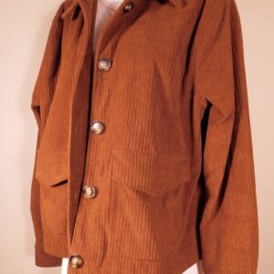 THREAD & SUPPLY NWT Women's Brown Spice Corduroy Button Front Sonoran Jacket Sz M ($99)