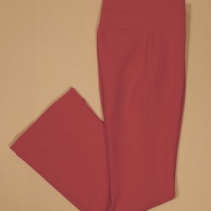 THEO Women's Fuchsia Pink Flat Front Wide Leg Pant Sz M ($425)