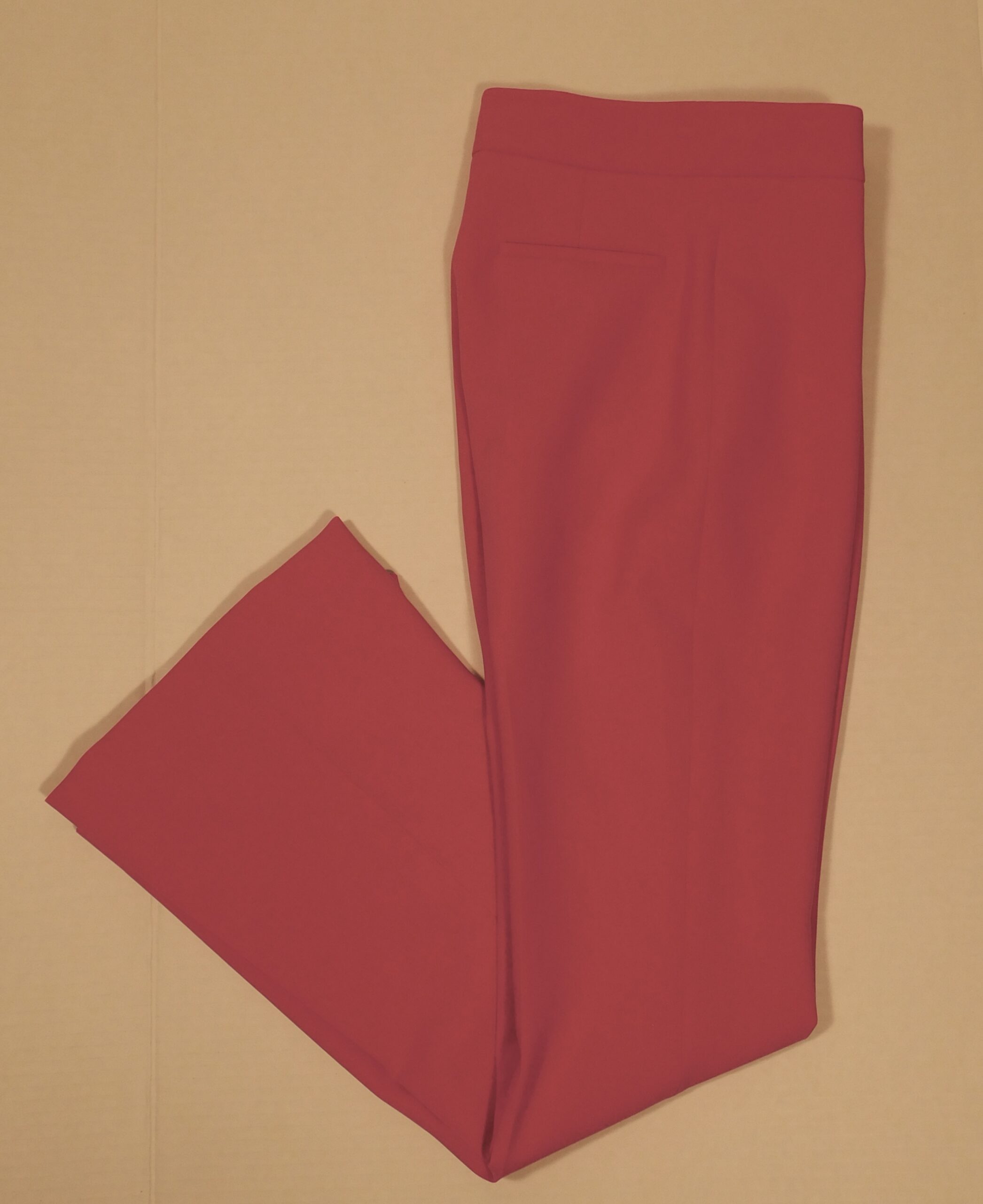 THEO Women's Fuchsia Pink Flat Front Wide Leg Pant Sz M ($425)