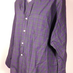 FRANK & EILEEN Women's Blue Green Plaid Cotton Button Front Long Sleeve Oona Blouse Sz S ($298)