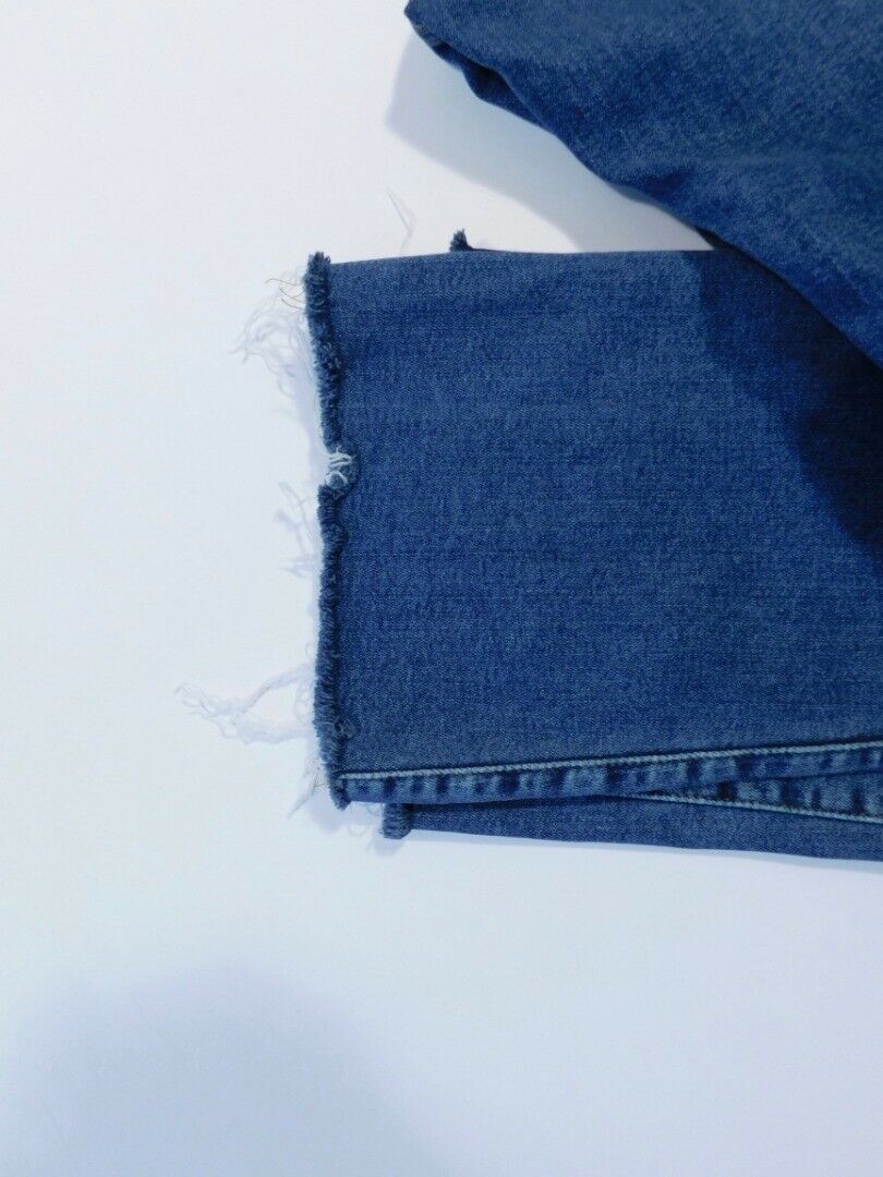 FRAME DENIM Women's Medium Wash "Le Crop Mini Boot" Jean Sz 28 - Image 10