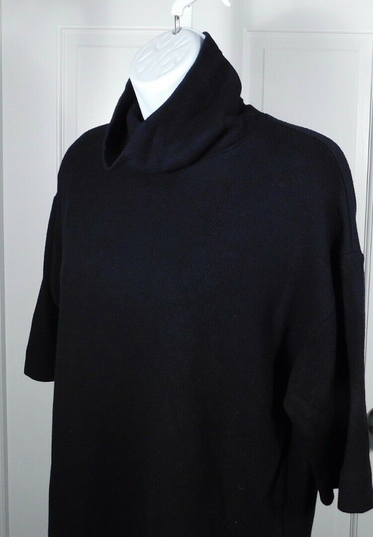 J CREW 365 Women's Black Short Sleeve Turtleneck Soft Sweater Sz XS - Image 4