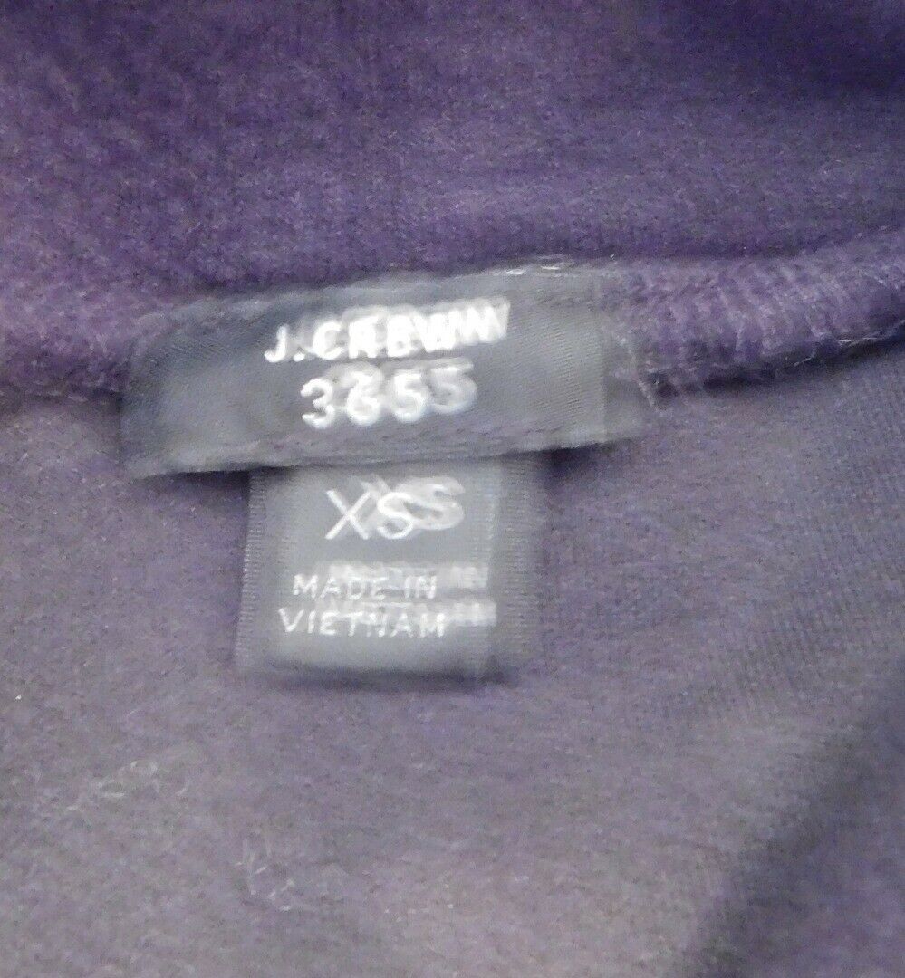 J CREW 365 Women's Black Short Sleeve Turtleneck Soft Sweater Sz XS - Image 6