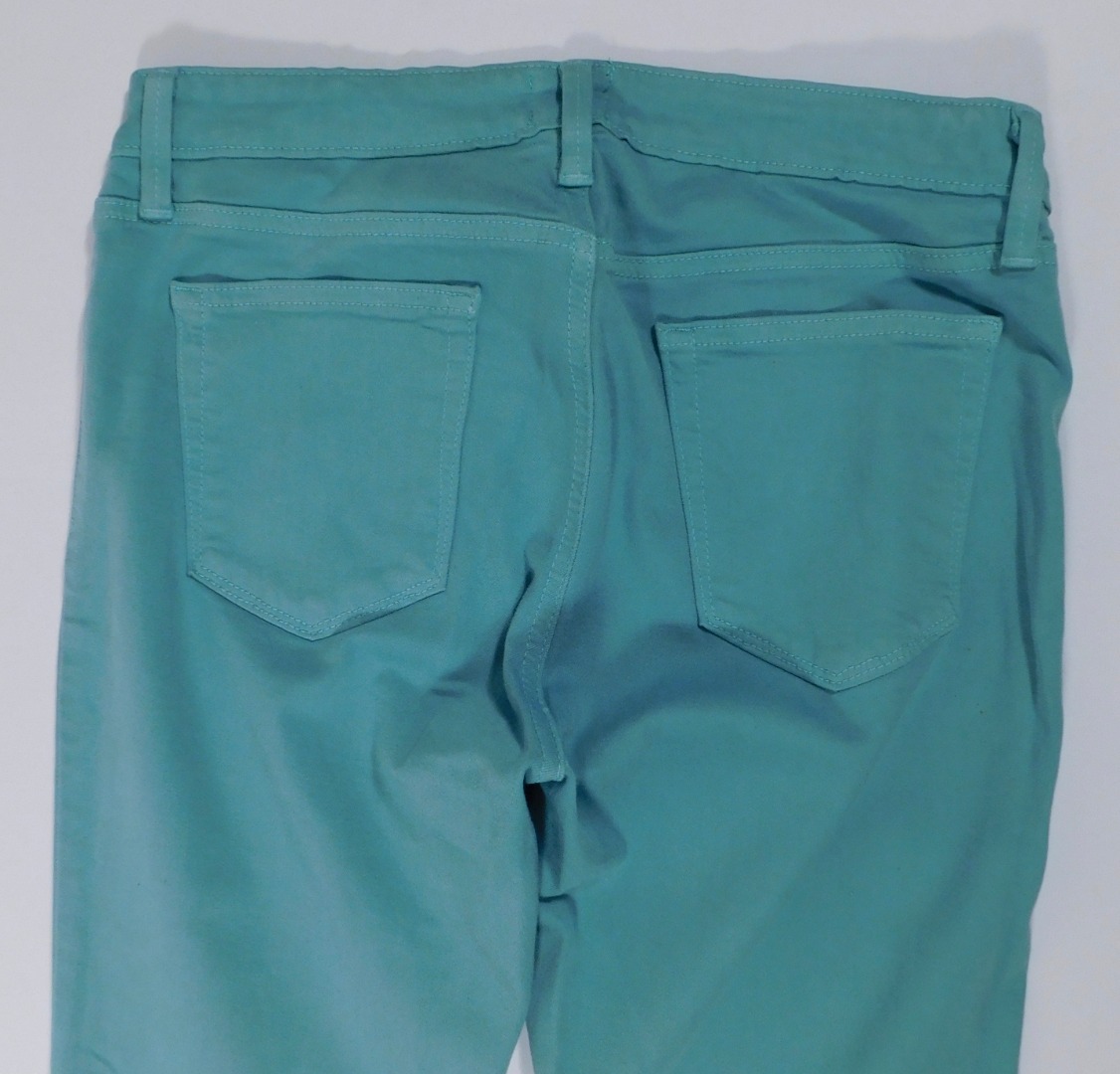JUST BLACK Women's Aqua 5 Pocket Stretch Denim Pant Sz 29 - Image 6