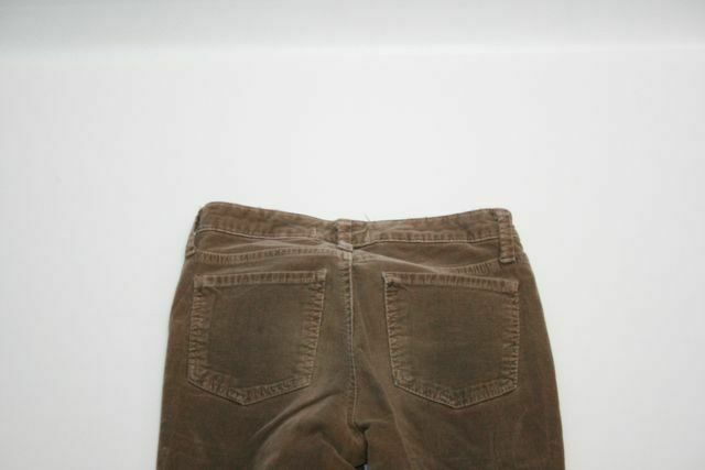 NINE WEST VINTAGE AMERICA COLLECTION Missy 5-pocket Skinny Corduroys Brown Sz 2 - Image 6