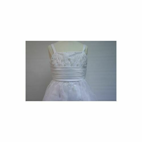 CHRISTIE HELENE NWT Beaded Sleeveless Communion Dress w/ Cropped Jacket Sz 6 - Image 6