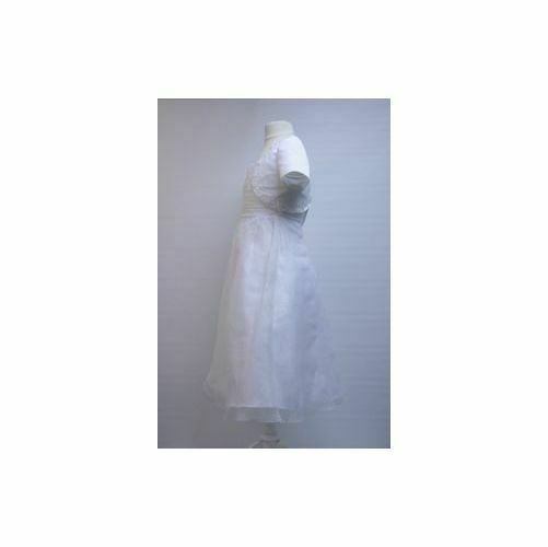 CHRISTIE HELENE NWT Beaded Sleeveless Communion Dress w/ Cropped Jacket Sz 6 - Image 8