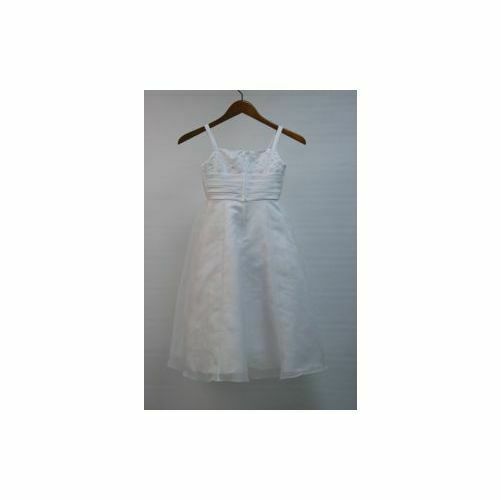 CHRISTIE HELENE NWT Beaded Sleeveless Communion Dress w/ Cropped Jacket Sz 6 - Image 9