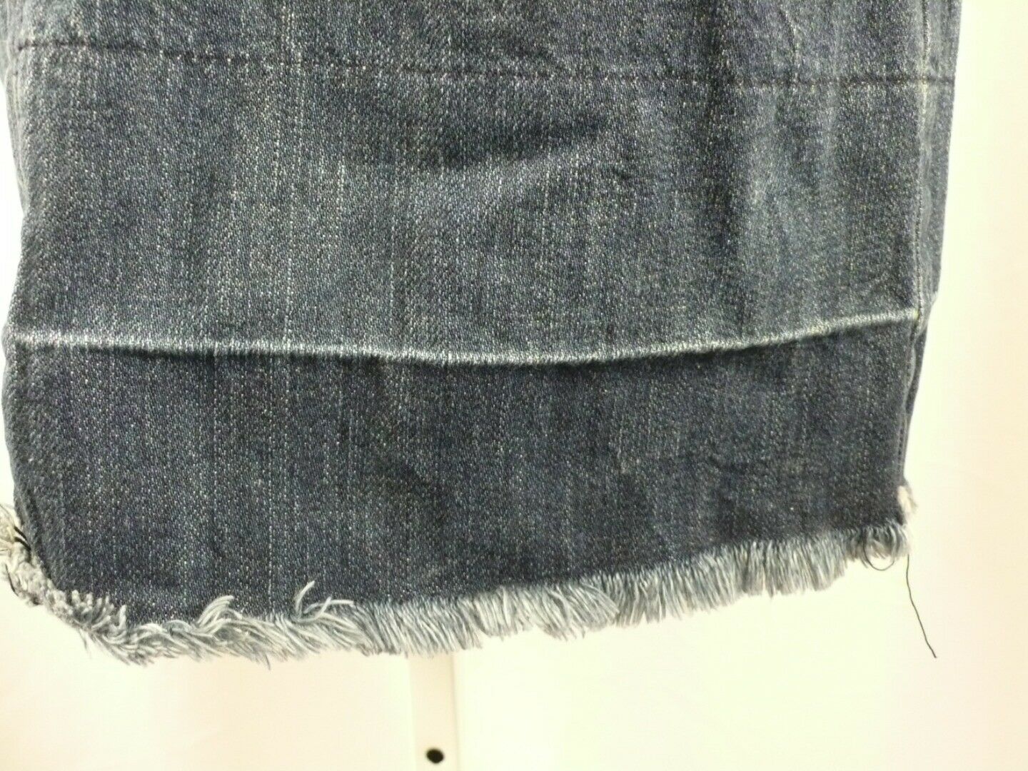 CURRENT/ELLIOTT Women's Medium Wash Short Sleeve Cotton Denim Dress Sz 2 - Image 5