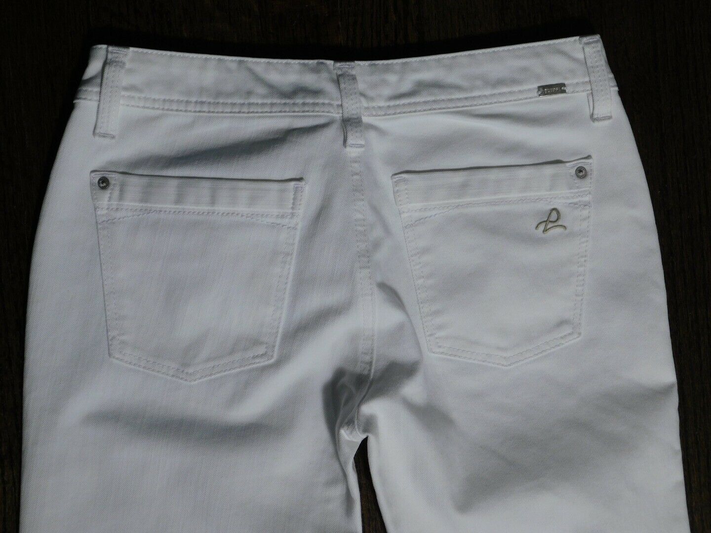 DL1961 Women's White Denim "Joy Super High-Rise Flare" 5 Pocket Jean Sz 28 - Image 7