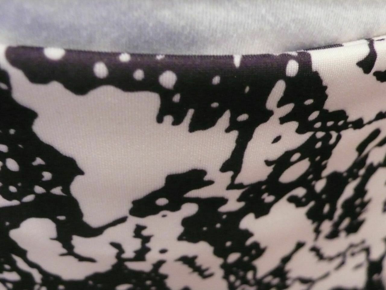 KARINA GRIMALDI NWT Women's Brown White Floral Linnet Scuba Skirt Sz L - Image 3