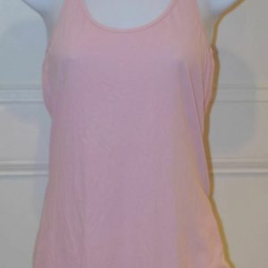 RLX BY RALPH LAUREN Women's Pink Racer Back Cotton Tank Top Blouse Sz S