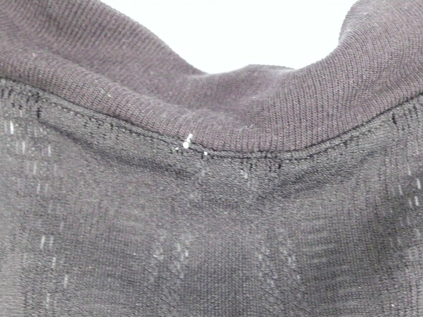 ALO Women's Black Contrasting Bib Sleeveless Knit Blouse Sz XS - Image 5