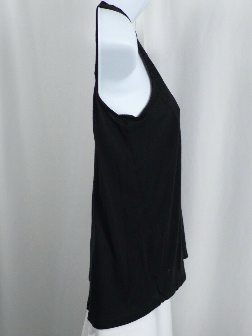 ALO Women's Black Contrasting Bib Sleeveless Knit Blouse Sz XS - Image 7