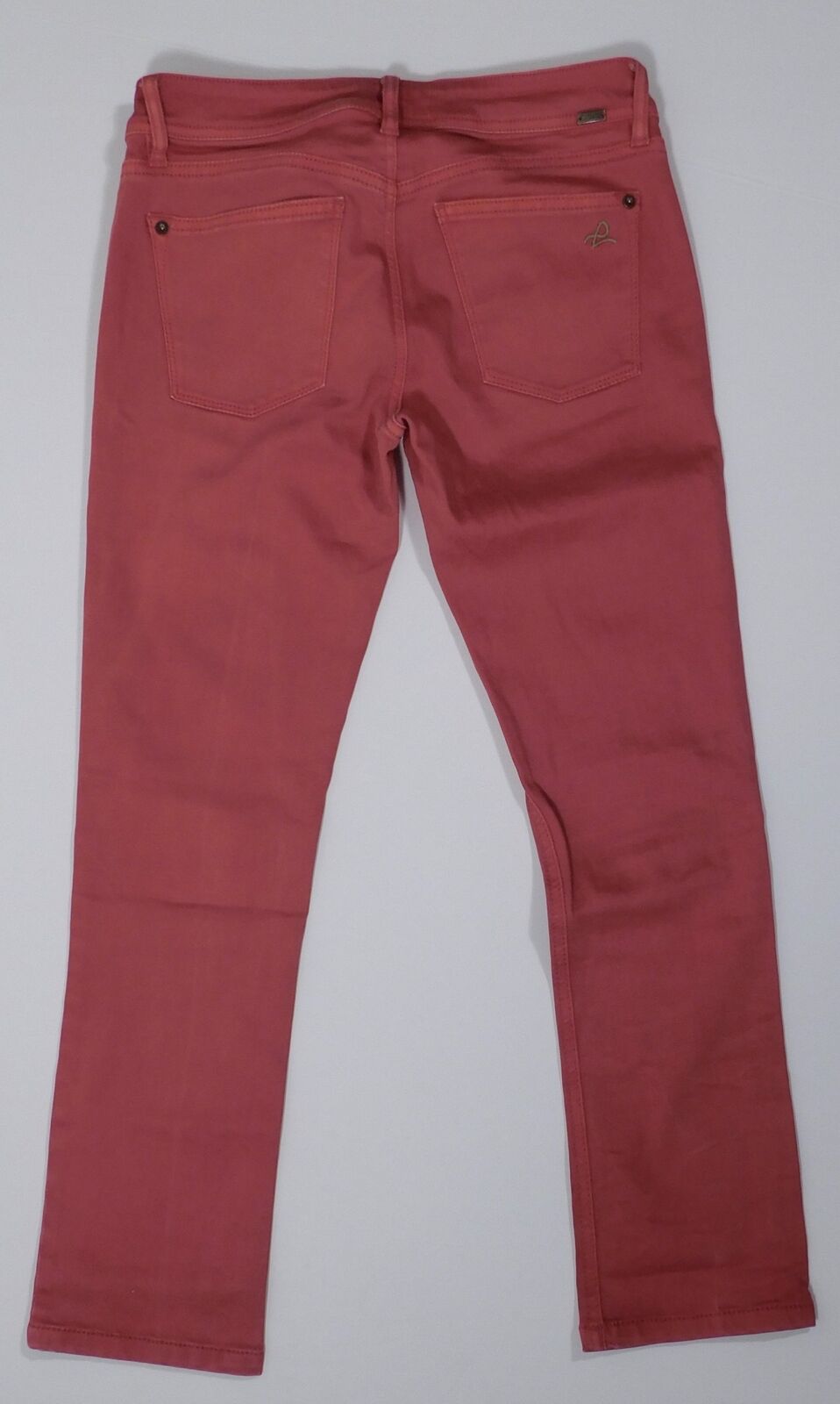 DL1961 Women's Peony Red "Toni High Rise Cropped" 5 Pocket Jean Sz 28 - Image 3
