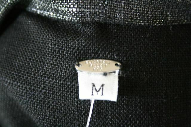 ELIZABETH GILLETT Tyra Jacket Cropped Black Sz M - Image 7