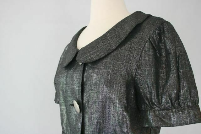 ELIZABETH GILLETT Tyra Jacket Cropped Black Sz M