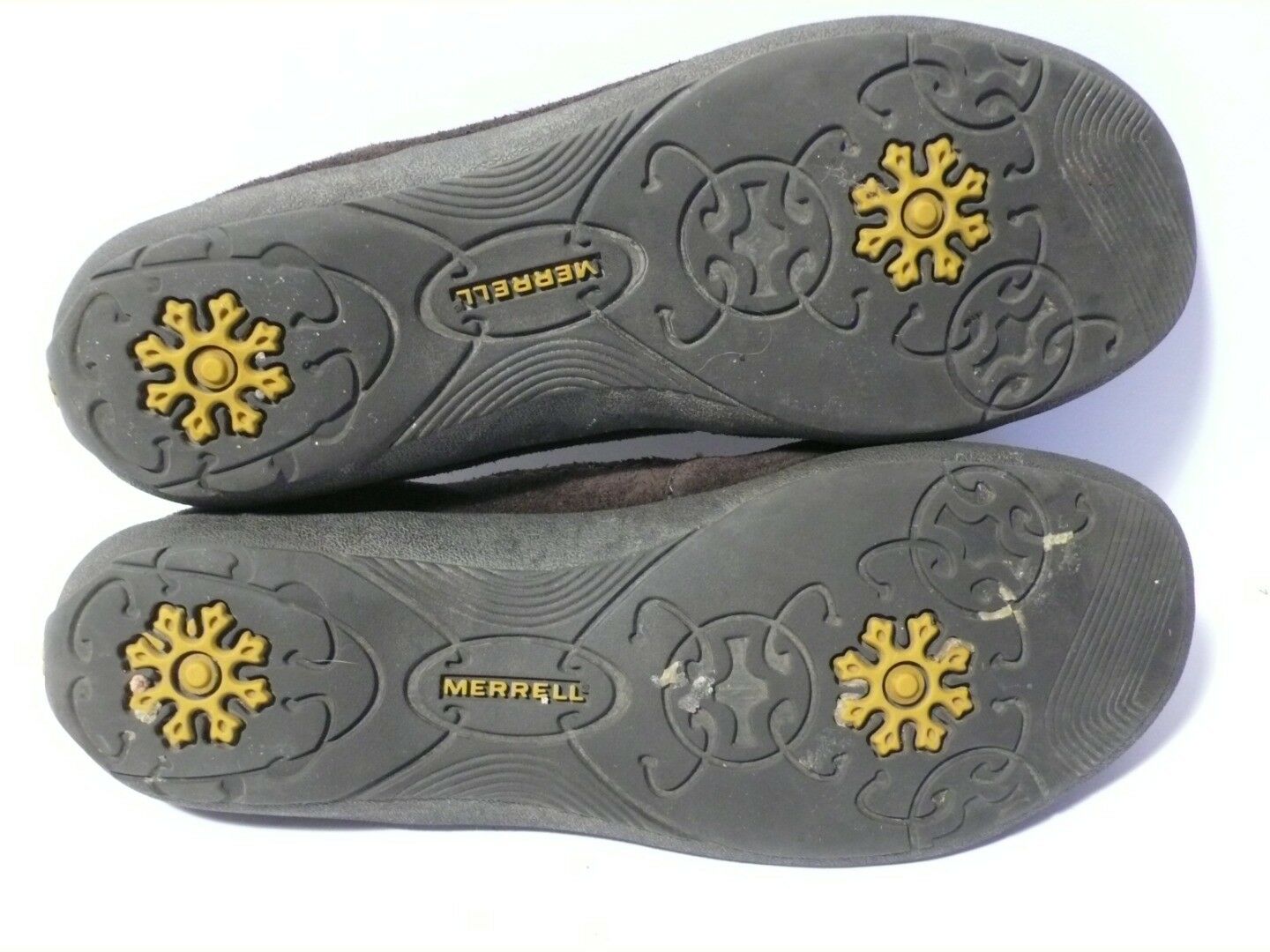 MERRELL Women's Brown Suede Slip On Round Toe Ballet Flats Shoe Sz 9 - Image 10
