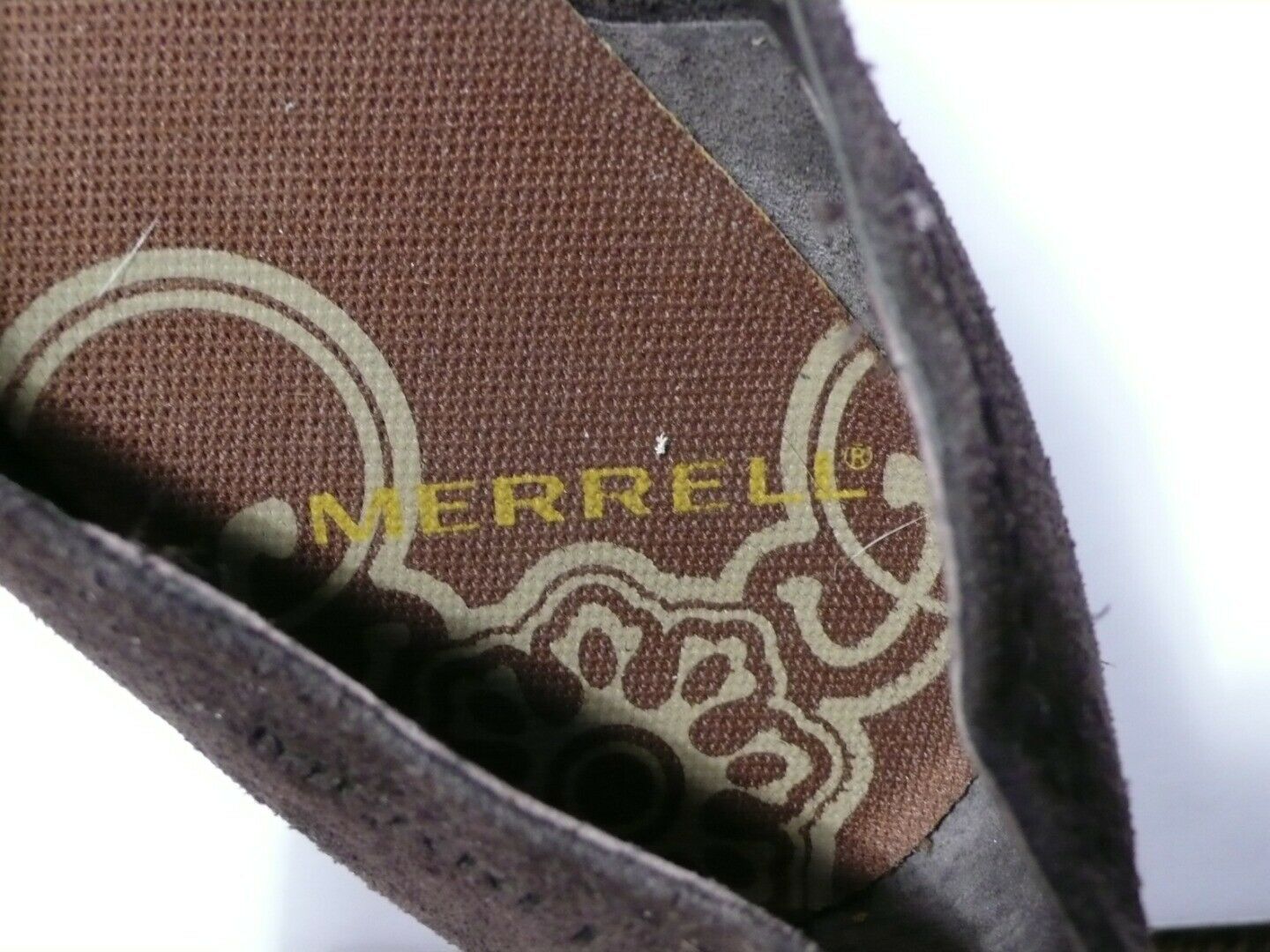 MERRELL Women's Brown Suede Slip On Round Toe Ballet Flats Shoe Sz 9 - Image 9