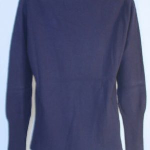 PINK Women's Navy Blue Long Sleeve Crewneck Cashmere Sweater Sz S