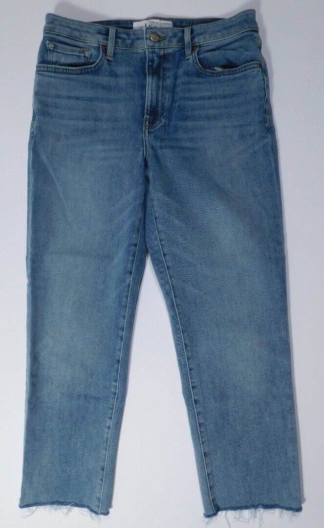 VELVET BY GRAHAM & SPENCER Coast Wash Karolina High Rise Straight Leg Jean Sz 28 - Image 3