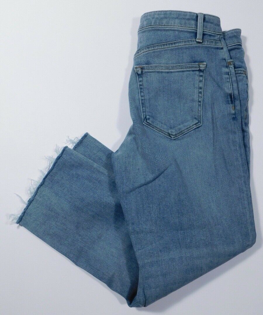 VELVET BY GRAHAM & SPENCER Coast Wash Karolina High Rise Straight Leg Jean Sz 28