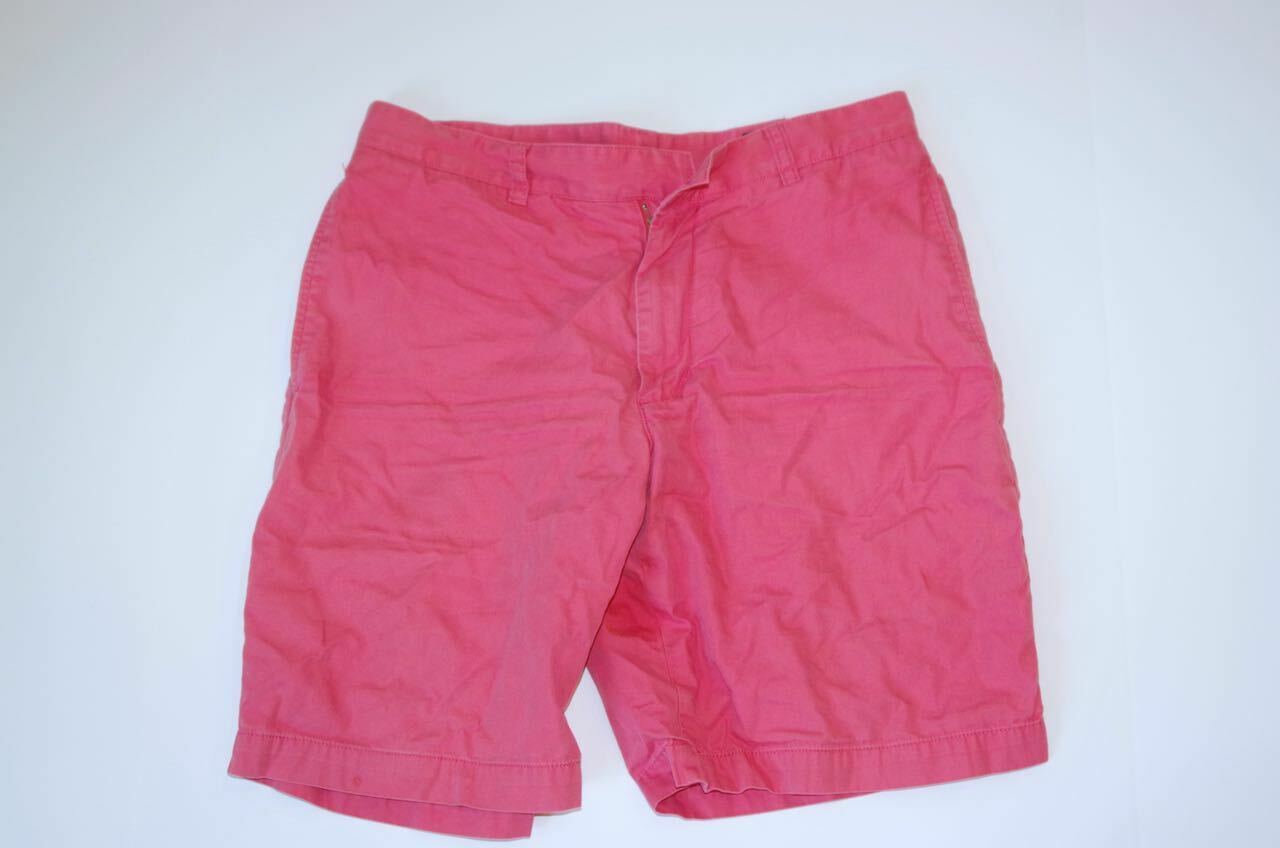 VINEYARD VINES Men's Dusty Red 100% Cotton Flat Front Club Short Sz 30 - Image 3