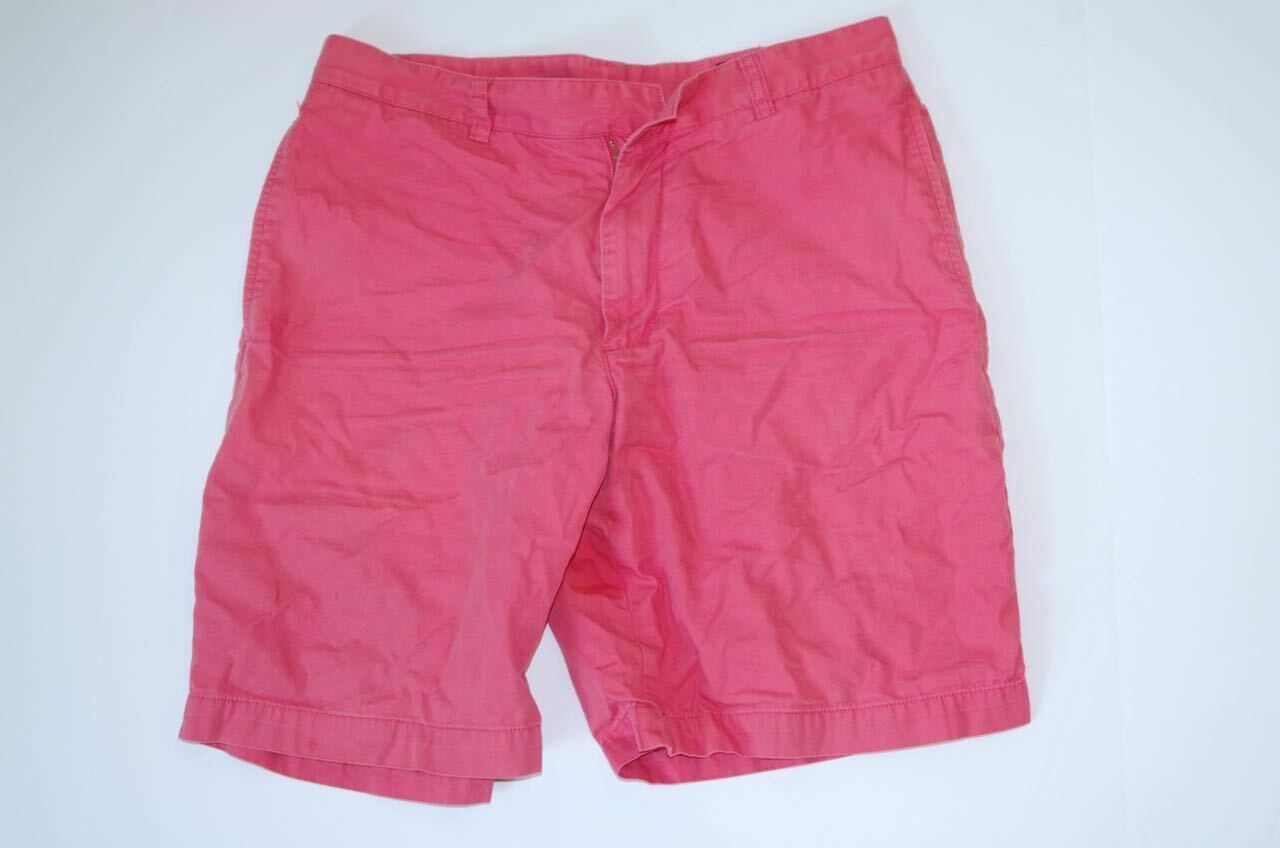 VINEYARD VINES Men's Dusty Red 100% Cotton Flat Front Club Short Sz 30 - Image 6