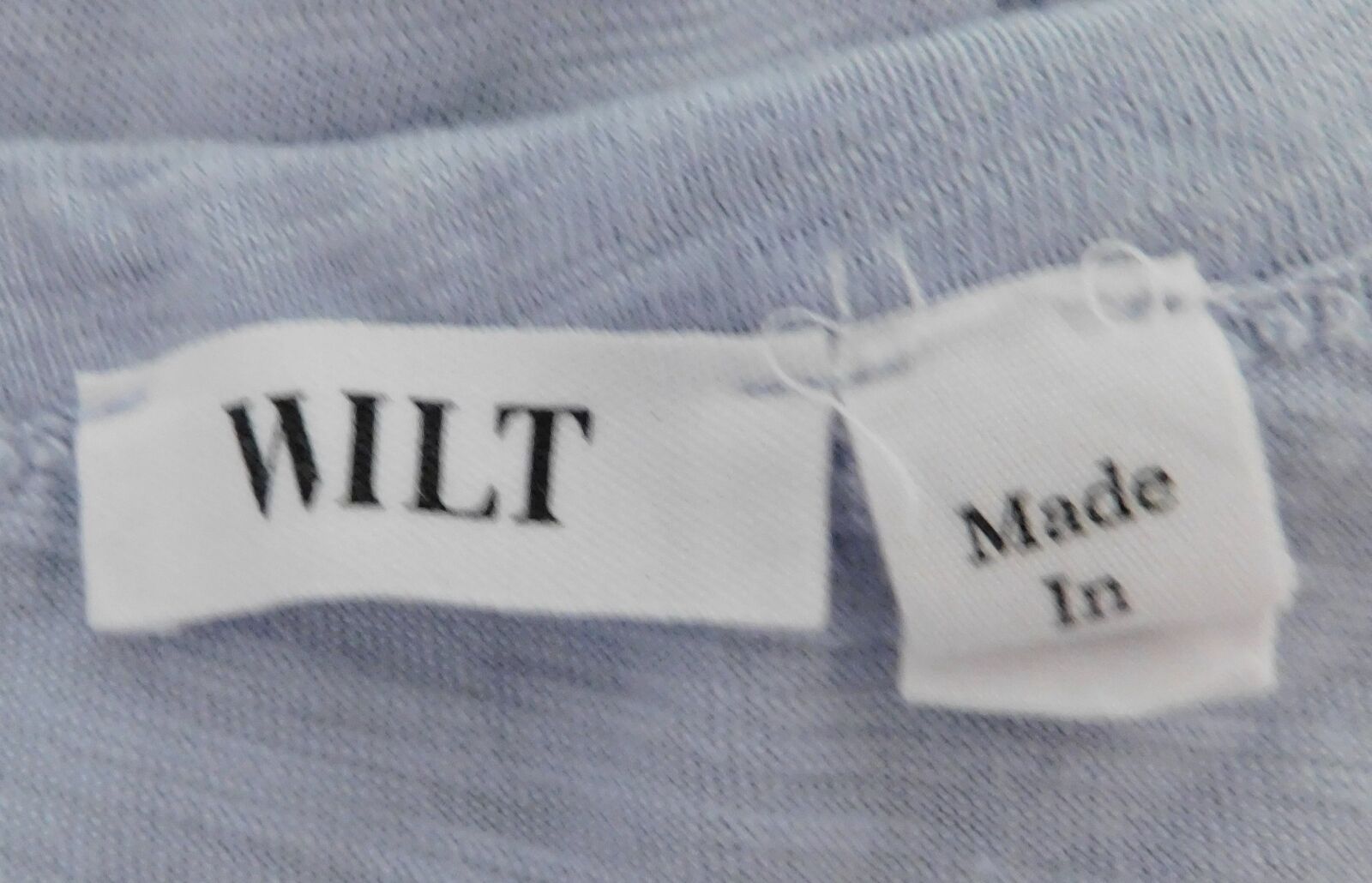 WILT Women's Lavender Short Sleeve Scoop Neck Ruffle Hem Knit Dress Sz S ($195) - Image 7