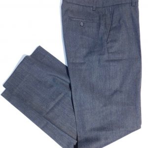 KORS MICHAEL KORS Women's Charcoal Gray Wool Stretch Flat Front Pant Sz 6