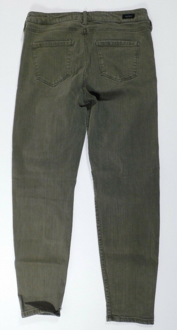 LIVERPOOL LOS ANGELES Women's Sicilian Olive Cotton Stretch The Crop Jean Sz 10 - Image 6