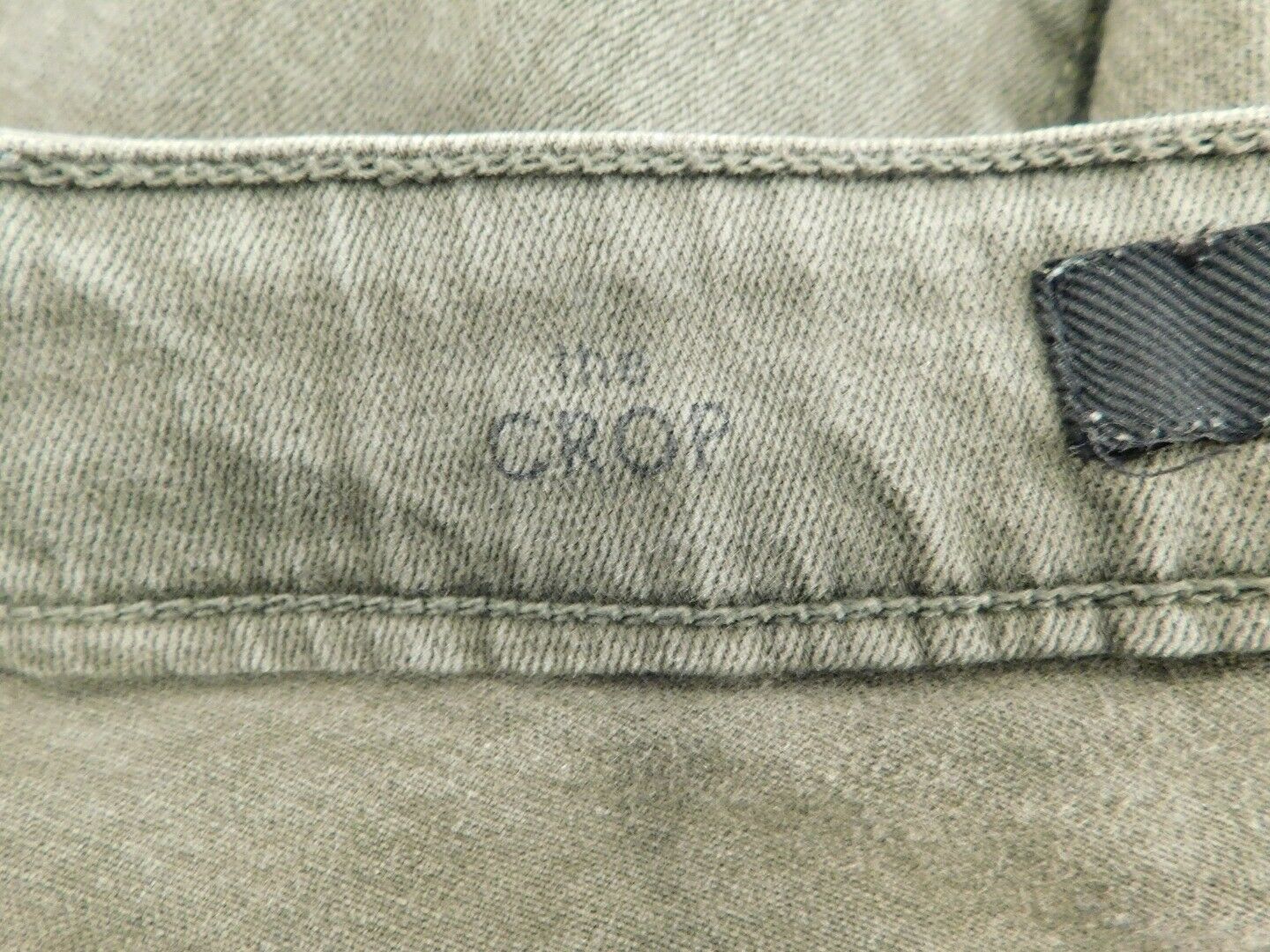 LIVERPOOL LOS ANGELES Women's Sicilian Olive Cotton Stretch The Crop Jean Sz 10 - Image 9