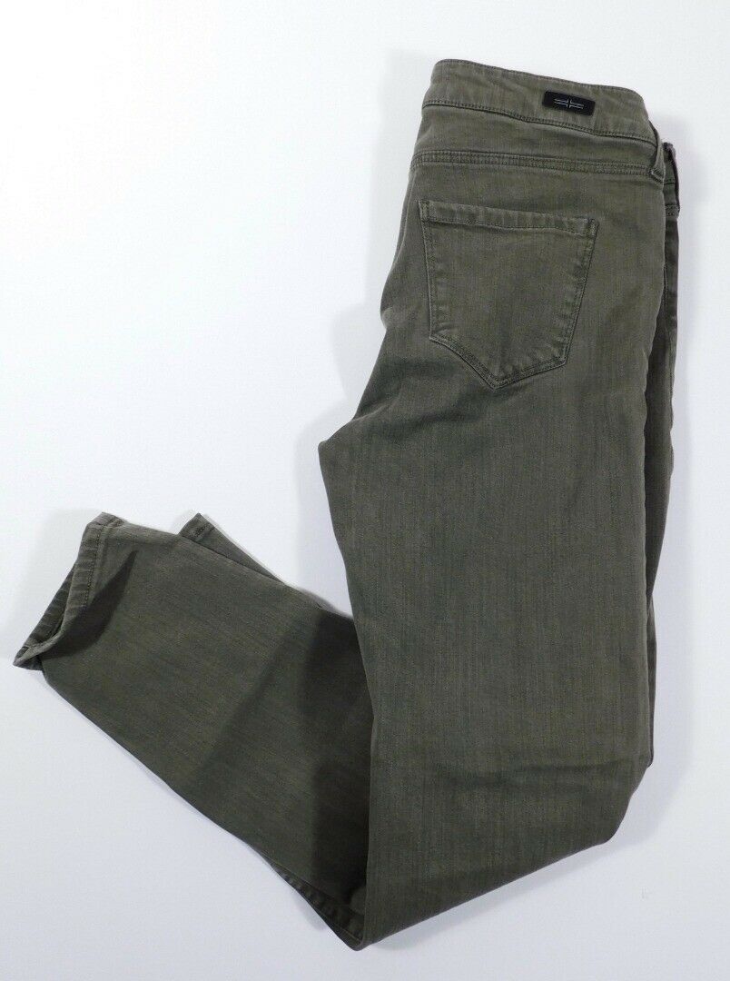 LIVERPOOL LOS ANGELES Women's Sicilian Olive Cotton Stretch The Crop Jean Sz 10