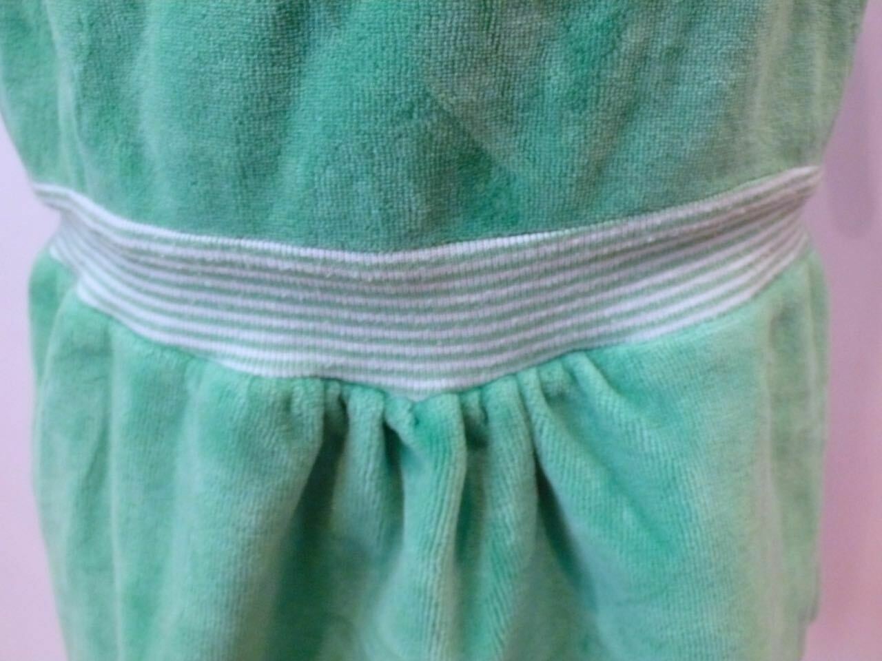 SPLENDID Toddler Girls Green Velour Drop Waist Dress Sz 18-24 months - Image 5