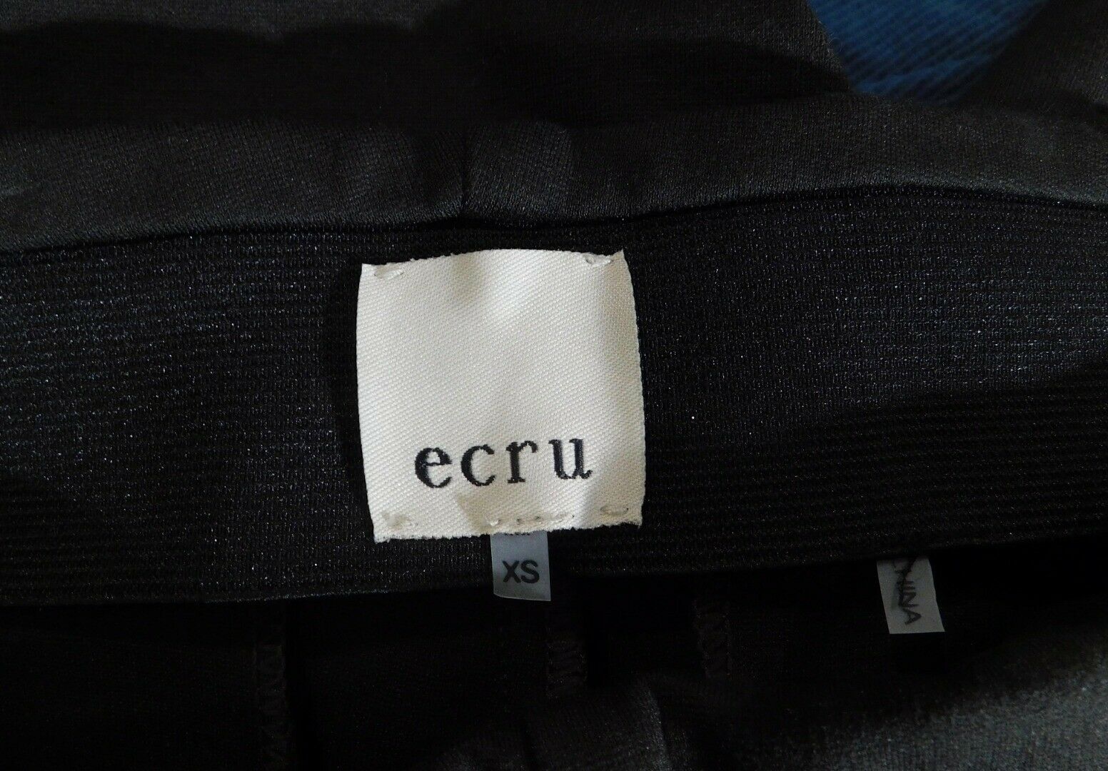 ECRU Women's Olive Springfield Slim Leg Flat Front Pull On Pant Sz XS ($170) - Image 7