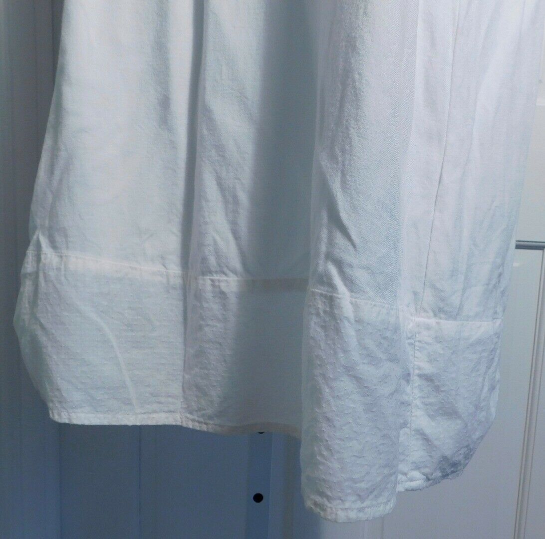 MICHAEL STARS Women's Ivory Sleeveless Scoop Neck Shift Dress Sz M - Image 5