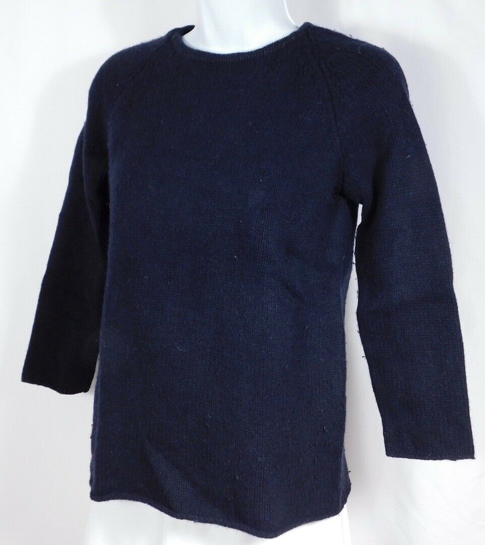 RALPH LAUREN BLACK LABEL Black Wool Cashmere Scoop Neck Sweater Sz S - Image 5