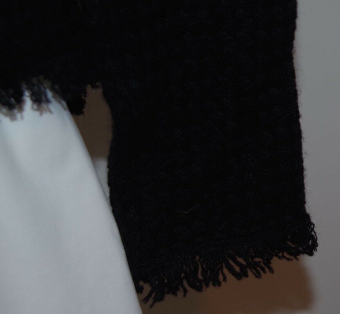 NUON CASHMERE Classic COCO Jacket Black 100% Cashmere $675 Sz 6 - Image 10