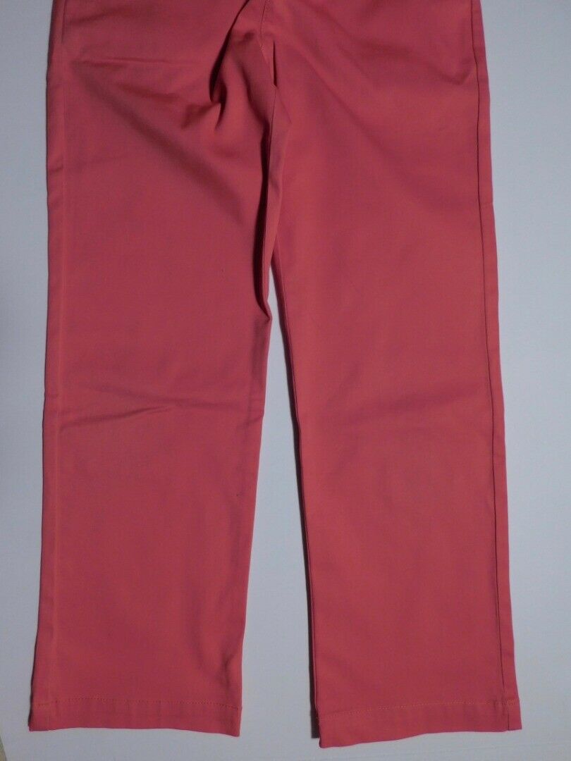 VINEYARD VINES Boys Red Flat Front Cotton Chino Pant Sz 10 - Image 7