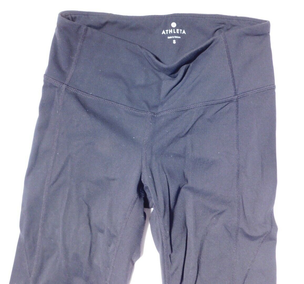 ATHLETA Woman's Black Pull On Athletic Pant Sz S - Image 3