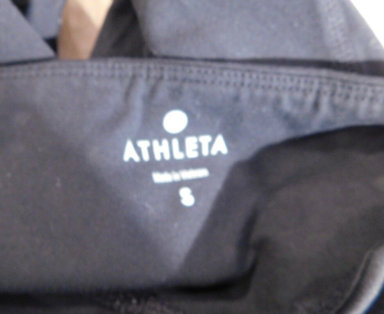 ATHLETA Woman's Black Pull On Athletic Pant Sz S - Image 9