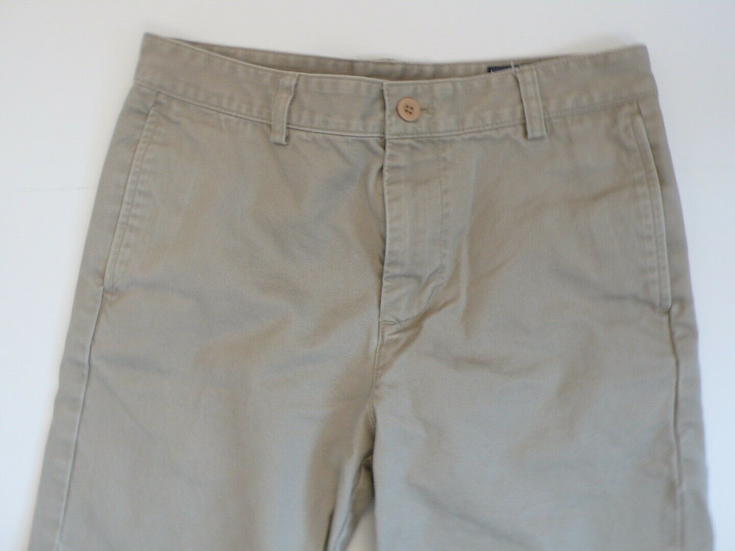 VINEYARD VINES Tan Flat Front Boys Cotton Chino Pant Sz 16 - Image 3