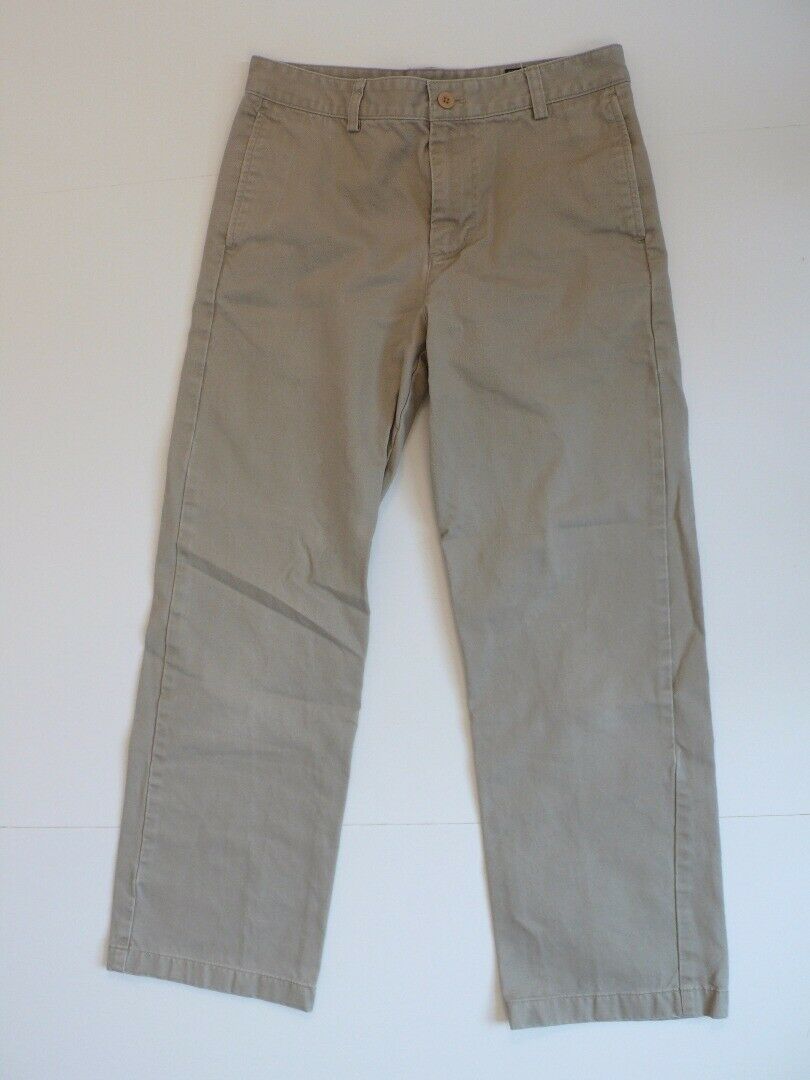 VINEYARD VINES Tan Flat Front Boys Cotton Chino Pant Sz 16 - Image 4