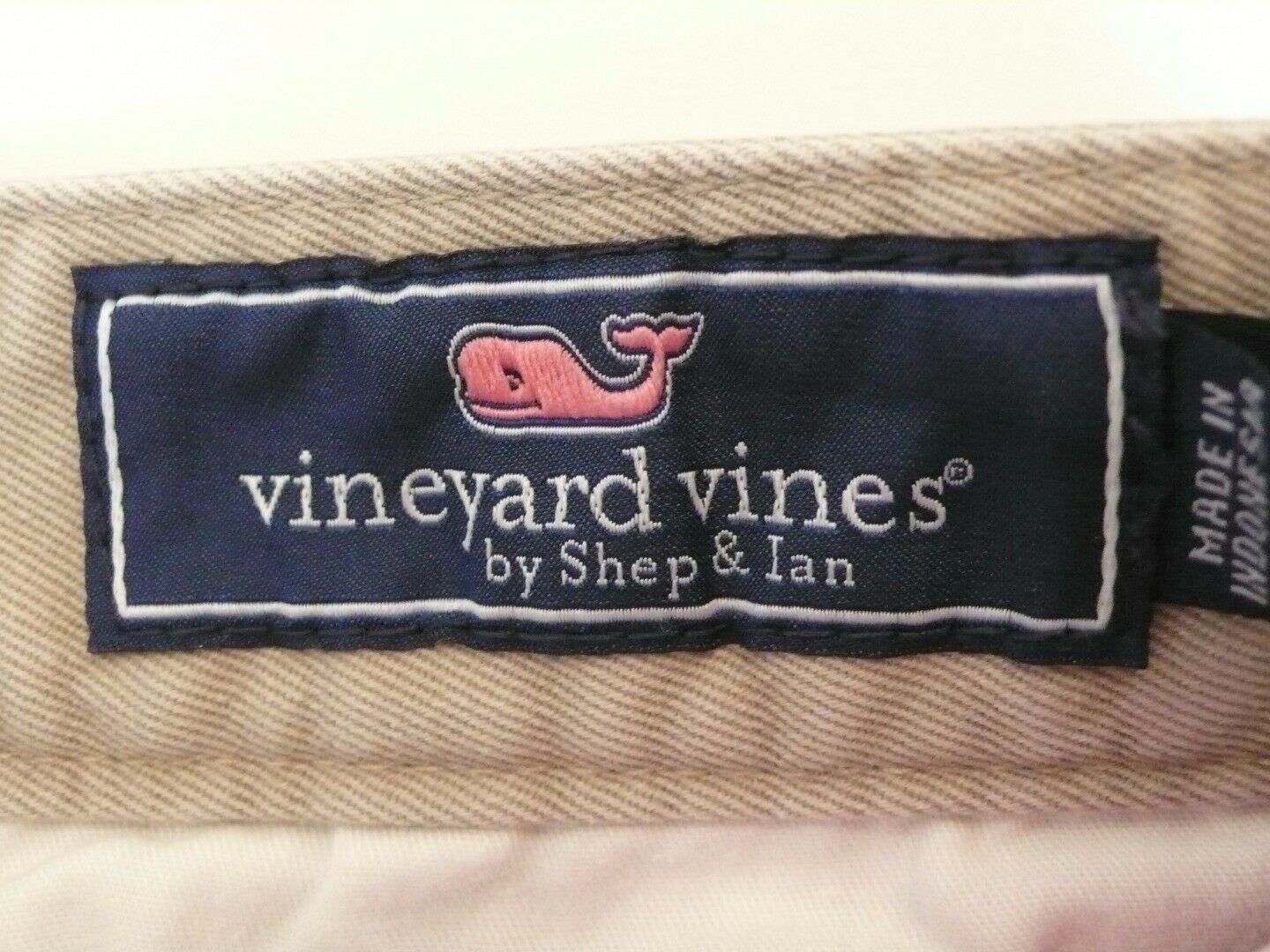 VINEYARD VINES Tan Flat Front Boys Cotton Chino Pant Sz 16 - Image 8