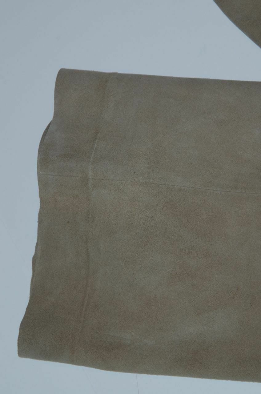 WORTH Women's Tan Leather Suede Pant SZ 6p - Image 6
