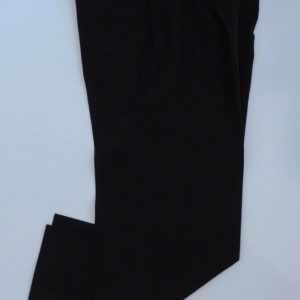 MORRISEY Women's Brown Flat Front Wide Leg Trouser Pant Sz 8