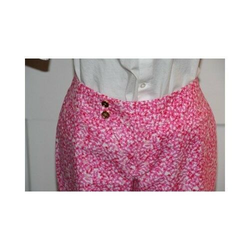Lilly Pulitzer Palm Beach Fit pink fish print capri size 4 - Image 2