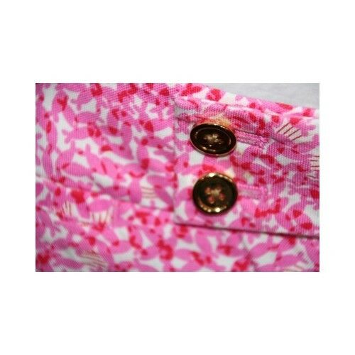 Lilly Pulitzer Palm Beach Fit pink fish print capri size 4 - Image 3