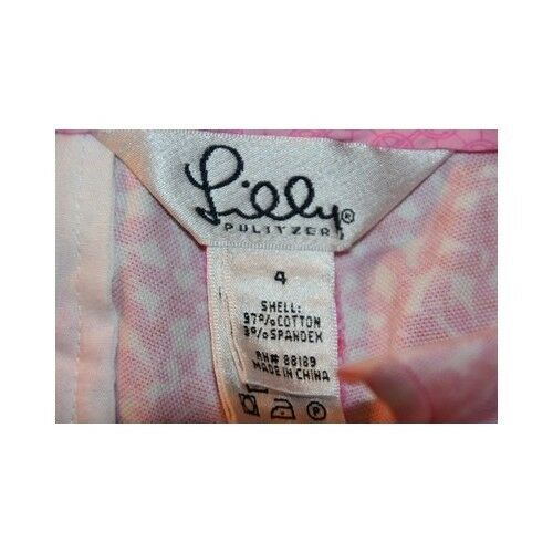 Lilly Pulitzer Palm Beach Fit pink fish print capri size 4 - Image 9