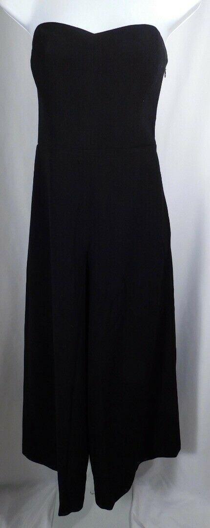 CLUB MONACO Women's Black Strapless "Daralis" Sweetheart Jumpsuit Sz 4 ($289) - Image 3